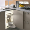 επιπλα κουζινας venezia 22 bianco blu