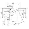 μπαταρια κουζινας carron la torre newpro 42181 xromio